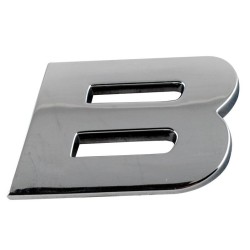 LETTRE B CHROMEE - SACHET DE 10U - SCT
