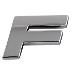 LETTRE F CHROMEE - SACHET DE 10U - SCT