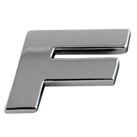 LETTRE F CHROMEE - SACHET DE 10U - SCT