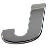 LETTRE J CHROMEE - SACHET DE 10U - SCT