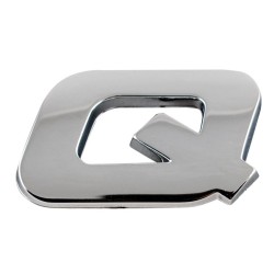 LETTRE Q CHROMEE - SACHET DE 10U - SCT