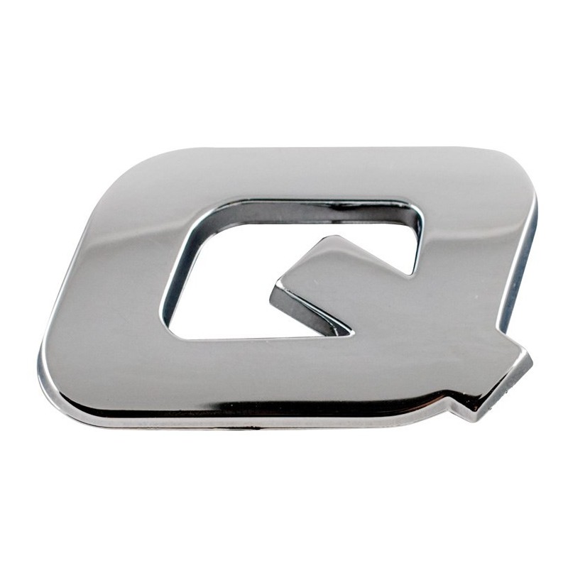 LETTRE Q CHROMEE - SACHET DE 10U - SCT