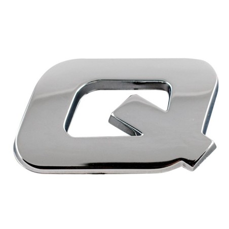 LETTRE Q CHROMEE - SACHET DE 10U - SCT