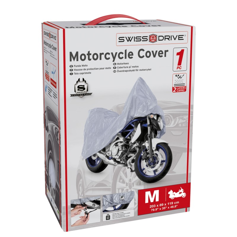 HOUSSE DE MOTO M - 203*89*119CM
