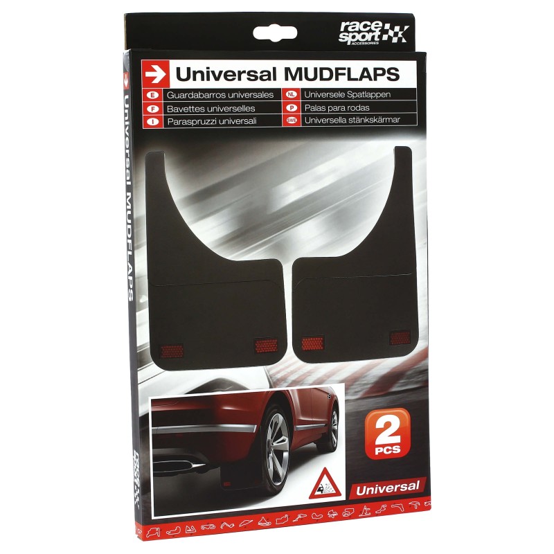JEU DE BAVETTES UNIVERSELLES RACESPORT 2 PCS