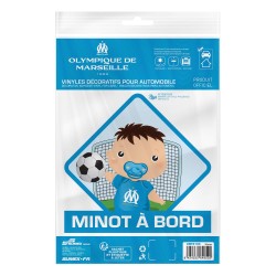 ADHESIF MINOT A BORD OLYMPIQUE DE MARSEILLE - SCT