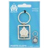 PORTE-CLEFS METAL TOURNANT OLYMPIQUE DE MARSEILLE