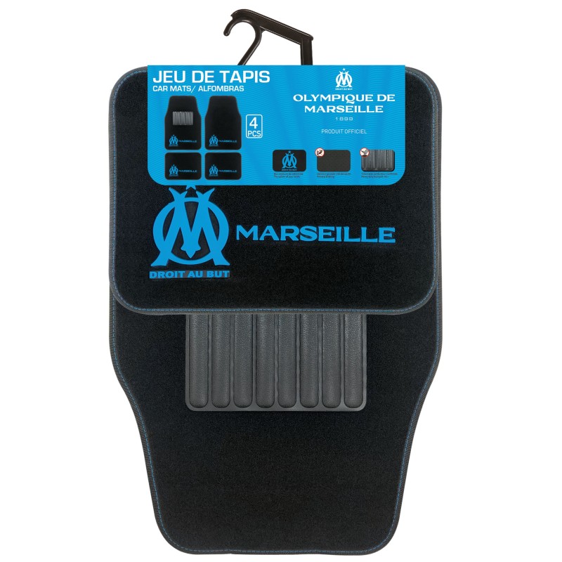 TAPIS MOQUETTE OM LOGO PVC 4CS