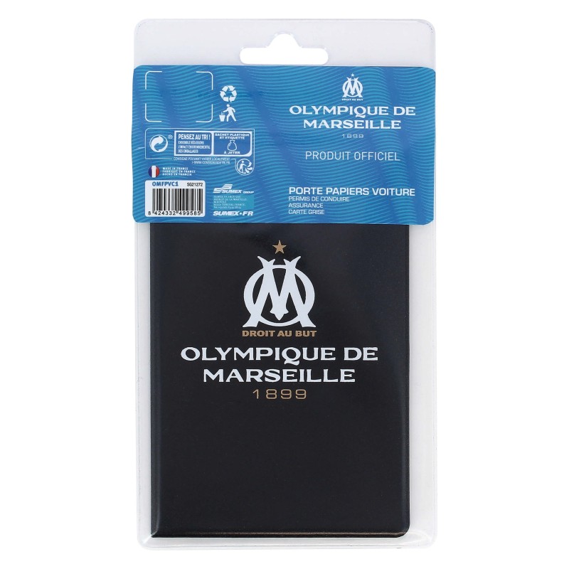 PORTE PAPIERS 3 VOLETS PVC OM POUR VOITURE