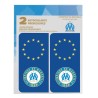 AUTOCOLLANTS PREDECOUPES EUROPE/LOGO OM SACHET DE 10 PCS - SCT