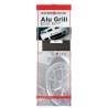 GRILLE ALU 33X100CM NOIR
