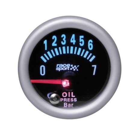 MANOM DE PRESSION HUILE MIRROR LOOK 52MM 12V -FDS