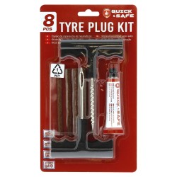 KIT DE REPARATION PNEUMATIQUE TUBELESS 8 PCS - COLISE PAR 6