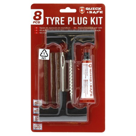 KIT DE REPARATION PNEUMATIQUE TUBELESS 8 PCS - COLISE PAR 6