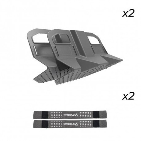 PACK STAYHOLD SIDEKICK GRIS - 2 SIDEKICK + 2 SANGLES COMBI - SCT