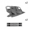 PACK STAYHOLD SIDEKICK GRIS - 2 SIDEKICK + 2 SANGLES COMBI - SCT