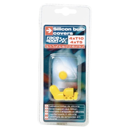 CACHES AMPOULES T5+T10 SILICONE JAUNES - FDS