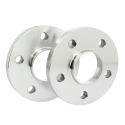 KIT DE 2 ELARGISSEURS DE VOIE 16MM 5X108 65.1 + VIS 12X1.25 PLATS