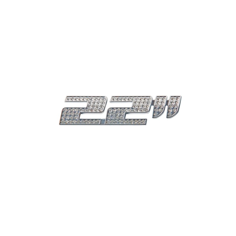 EMBLEME LOOK DIAMANT TAILLE DE JANTES 22" -FDS