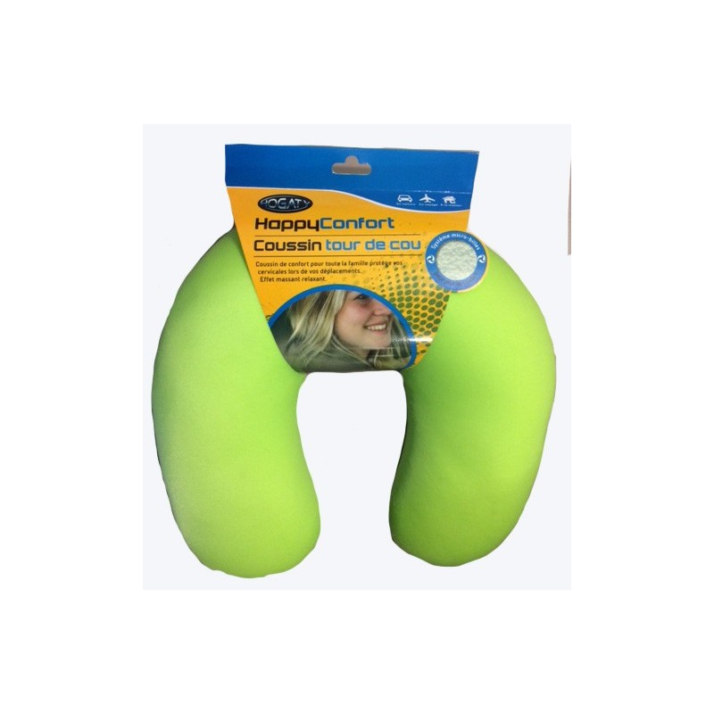 TOUR DE COU HAPPY CONFORT MICROBILLE ANIS, OKO-TEX - SCT