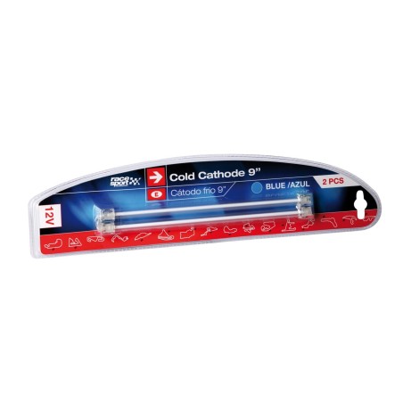 TUBE LUMINEUX A CATHODE 9"2PCES BLEU - FDS