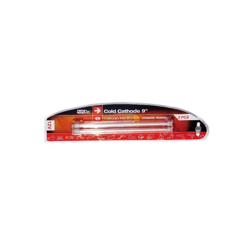 TUBE LUMINEUX A CATODE 9"2PCES ORANGE - FDS