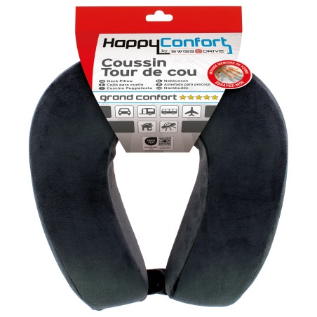 TOUR DE COU H.CONFORT MEMOIRE DE FORME GR.CONFORT ANTHRACITE, OKO-TEX