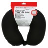 TOUR DE COU HAPPY CONFORT MICROBILLE FERME PRESSION NOIR, OKO-TEX