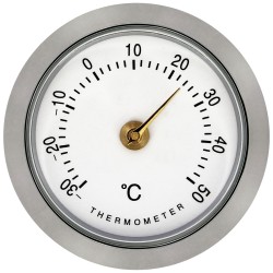 THERMOMETRE ANALOGIQUE D.45MM BOITIER METAL