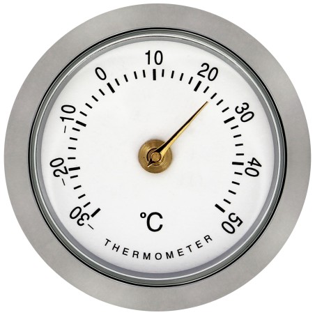 THERMOMETRE ANALOGIQUE D.45MM BOITIER METAL