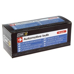 BOITE 10 AMPOULES STOP 12V. 21W/5W. 2 PLOTS BAY15D