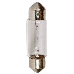 BOITE 10 AMPOULES NAVETTE 12V. 5W. T11x35 SV8.5D