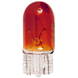 BLISTER 2 AMPOULES WEDGE 12V. 5W. T10 W2.1x9.5D AMBREE - SCT