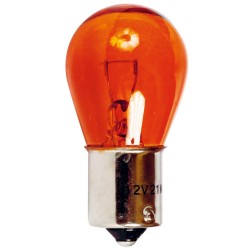 BLISTER 2 AMPOULES STOP 12V/21W/1PLOT BAU15S AMBREE ERGOT DECA.