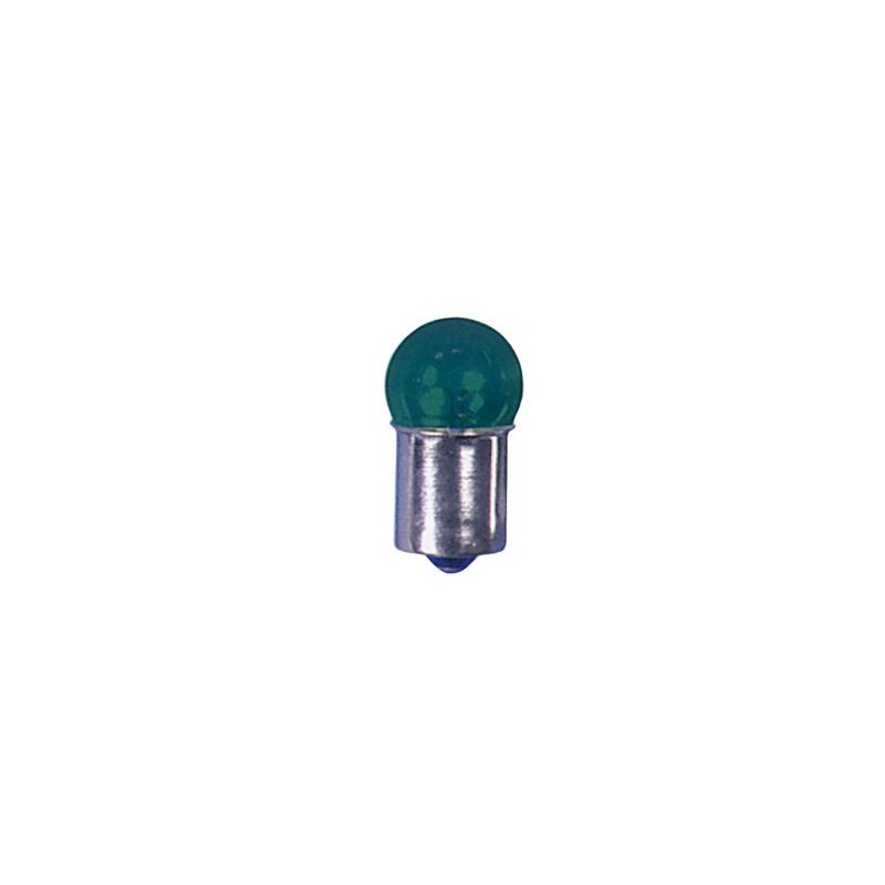 BOITE 10 AMPOULES DE POSITION 12V 5W BA15S VERTE - FDS