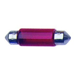 AMPOULE NAVETTE 12V 5W T11X35 SV8,5D VIOLETTE 2PCES - FDS