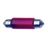 AMPOULE NAVETTE 12V 5W T11X35 SV8,5D VIOLETTE 2PCES - FDS