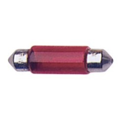 AMPOULE NAVETTE 12V 10W T11X35 SV8,5D ROUGE 2PCES - FDS