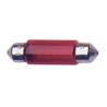 AMPOULE NAVETTE 12V 10W T11X35 SV8,5D ROUGE 2PCES - FDS