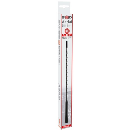 ANTENNE 38CM AM/FM AVEC ADAPTATEURS 5/6MM