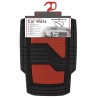 JEU DE TAPIS PVC ULTIMATE SIGNATURE NOIR/ROUGE MATE. 4PCS