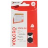 VELCRO® BRAND PASTILLES ADHESIVES D.16MM 16PCS NOIR - SCT