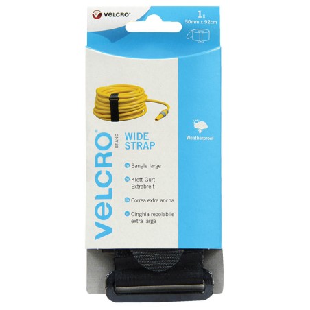 VELCRO® BRAND SANGLE LARGE 50X920MM 1PC NOIR - SCT