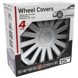 JEU D'ENJOLIVEURS 15" CALIFORNIA SILVER