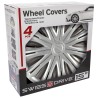 JEU D'ENJOLIVEURS 15" ALABAMA SILVER