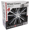 JEU D'ENJOLIVEURS 16'' NEBRASKA NC SILVER/BLACK