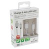 CABLE NYLON USB-C 100CM - SCT
