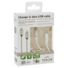 CABLE USB-C/USB-C 1M NYLON USB 3.1A - SCT