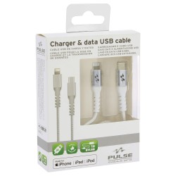 CABLE MFI USB-C/LIGHTNING 1M NYLON 2.0A - SCT