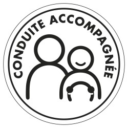DISQUE CONDUITE ACCOMPAGNEE 15CM